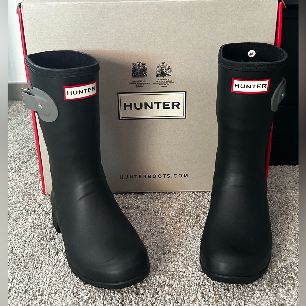 Hunter rain boots